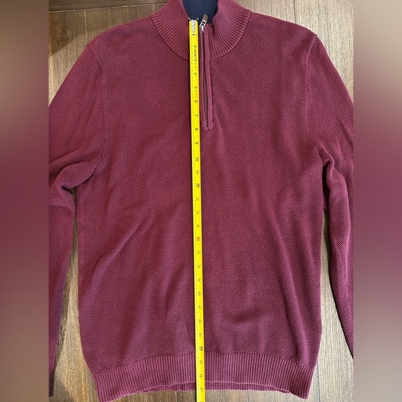 Club Room Quarter zip sweater - Picture 3 of 5